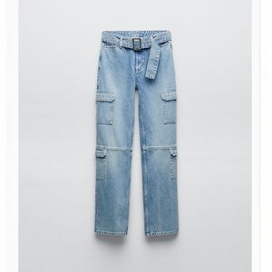 Zara cargo jeans